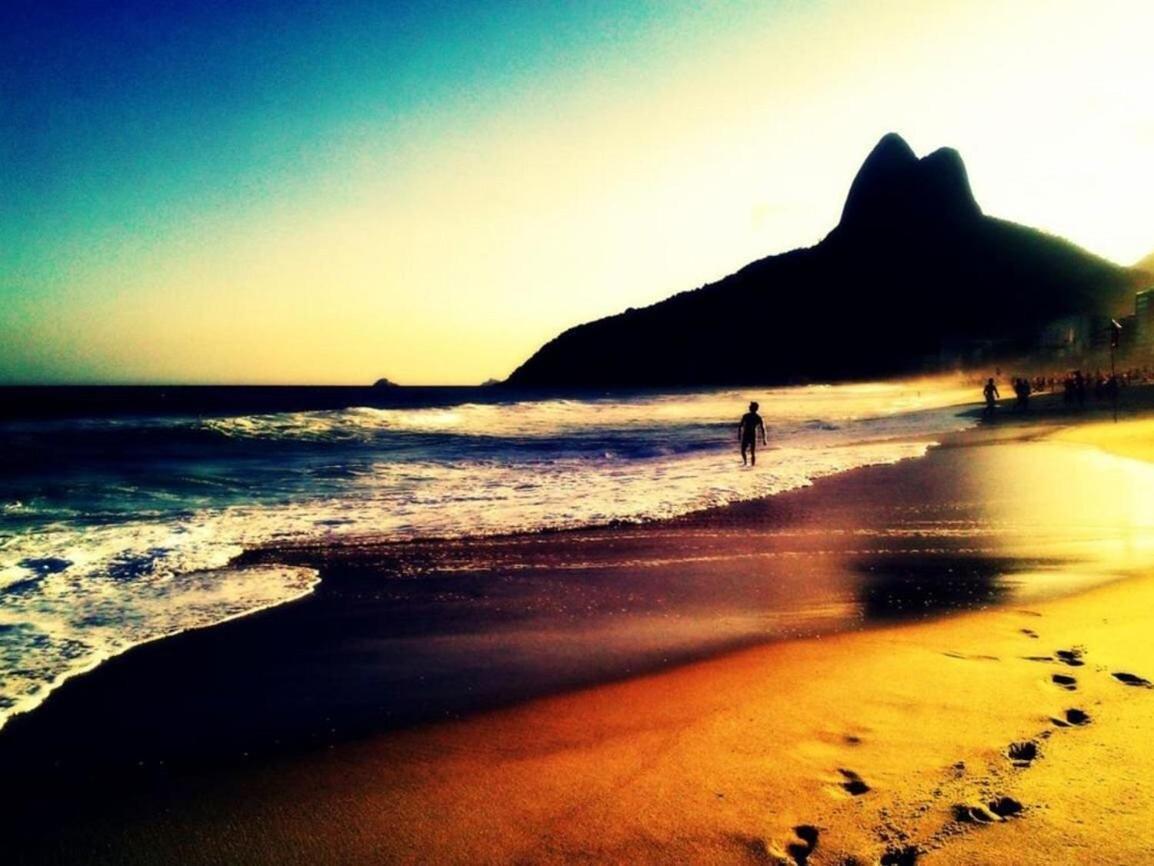 Flat Praia De Copacabana Ipanema - Pe Na Areia Rio de Janeiro Exterior foto