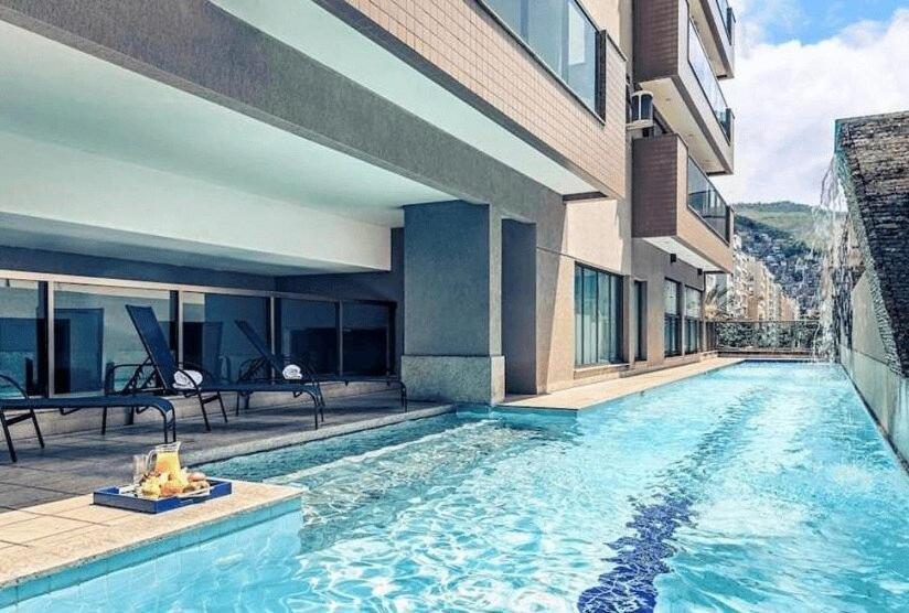Flat Praia De Copacabana Ipanema - Pe Na Areia Rio de Janeiro Exterior foto