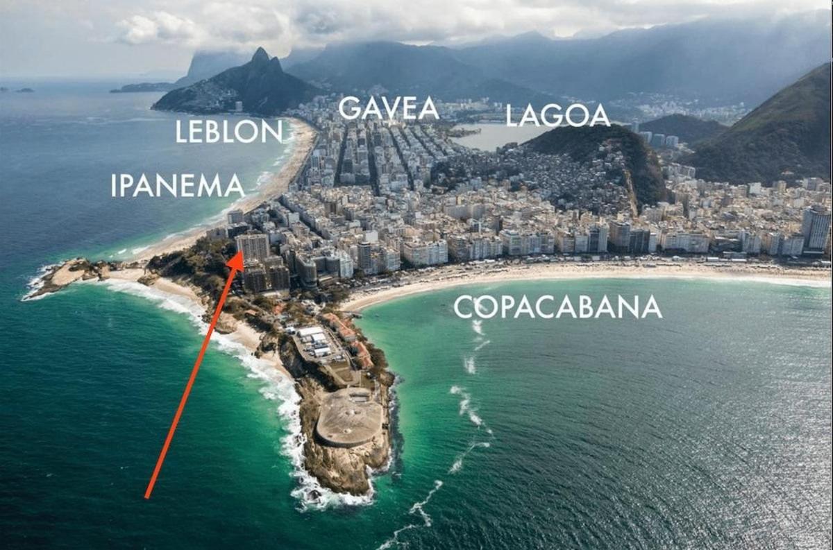 Flat Praia De Copacabana Ipanema - Pe Na Areia Rio de Janeiro Exterior foto